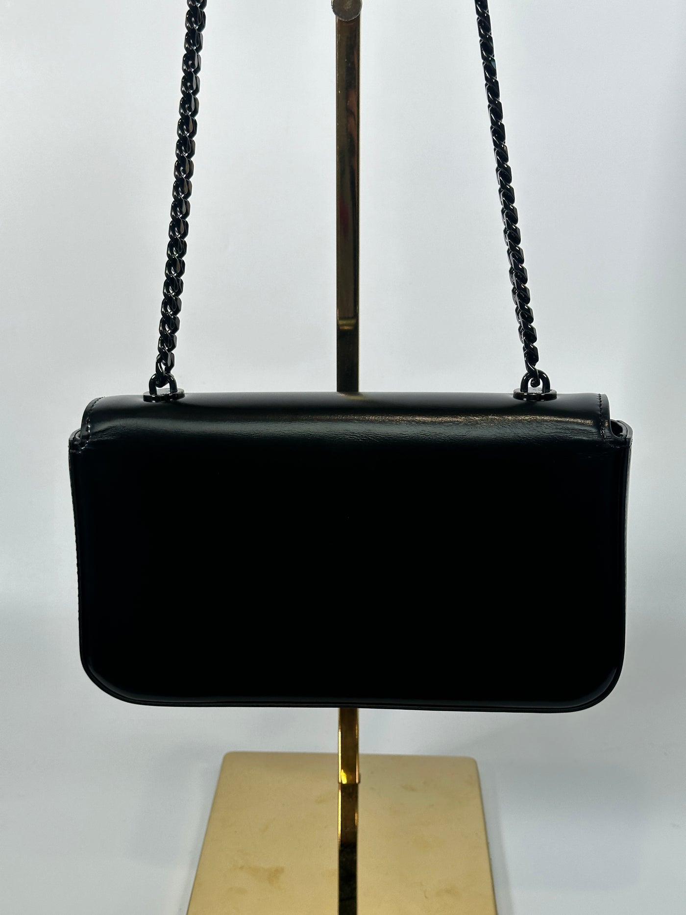 Celine Black Box Triomphe Shoulder Bag