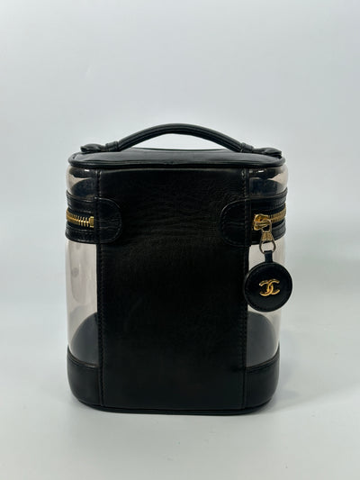 Chanel Vintage PVC CC Vanity