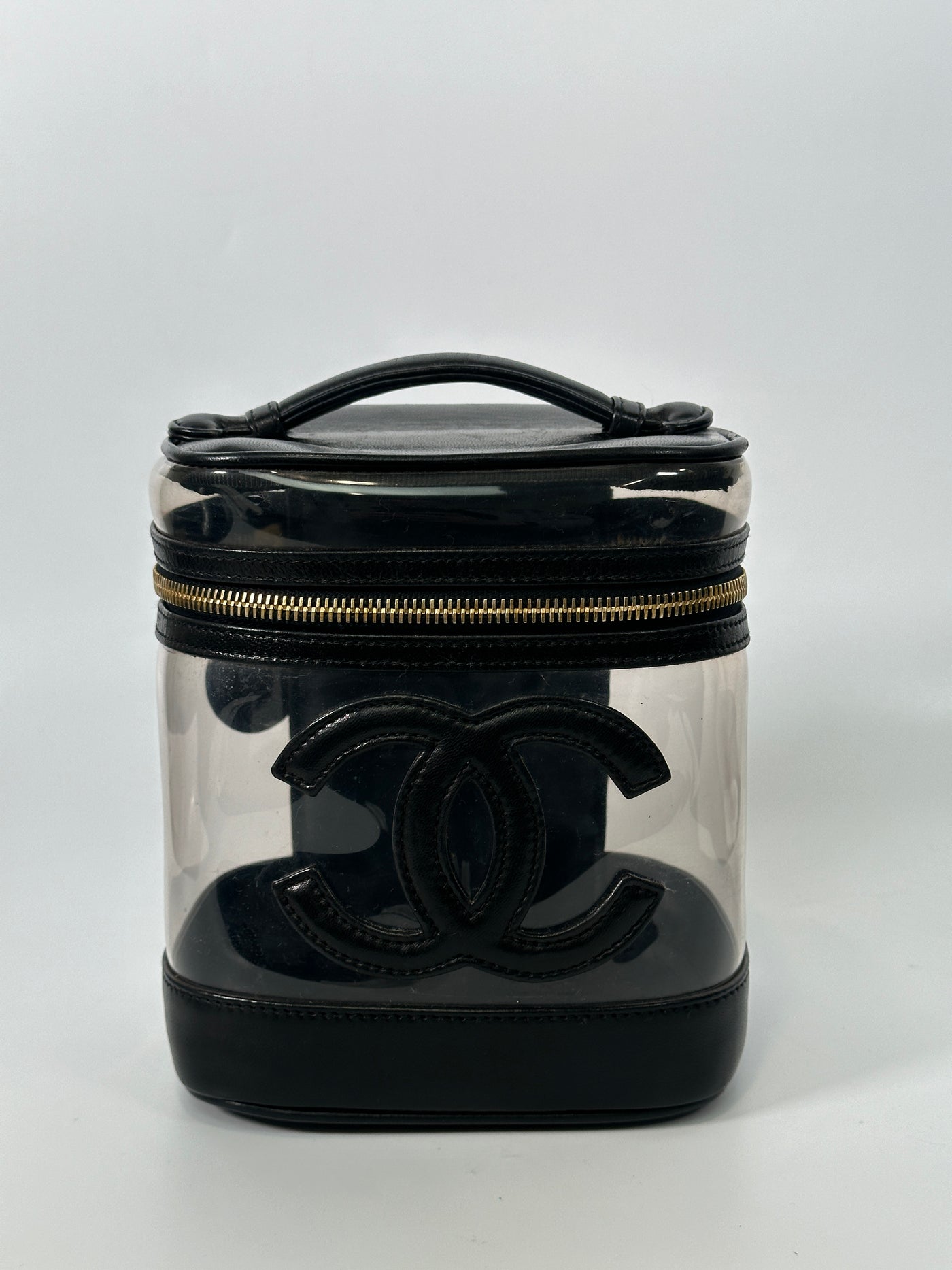 Chanel Vintage PVC CC Vanity