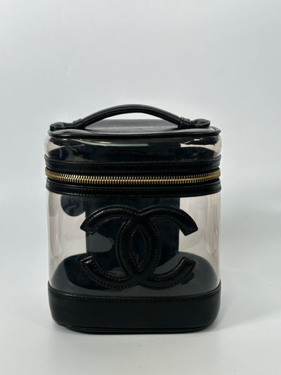 Chanel Vintage PVC CC Vanity