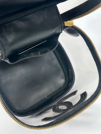 Chanel Vintage PVC CC Vanity