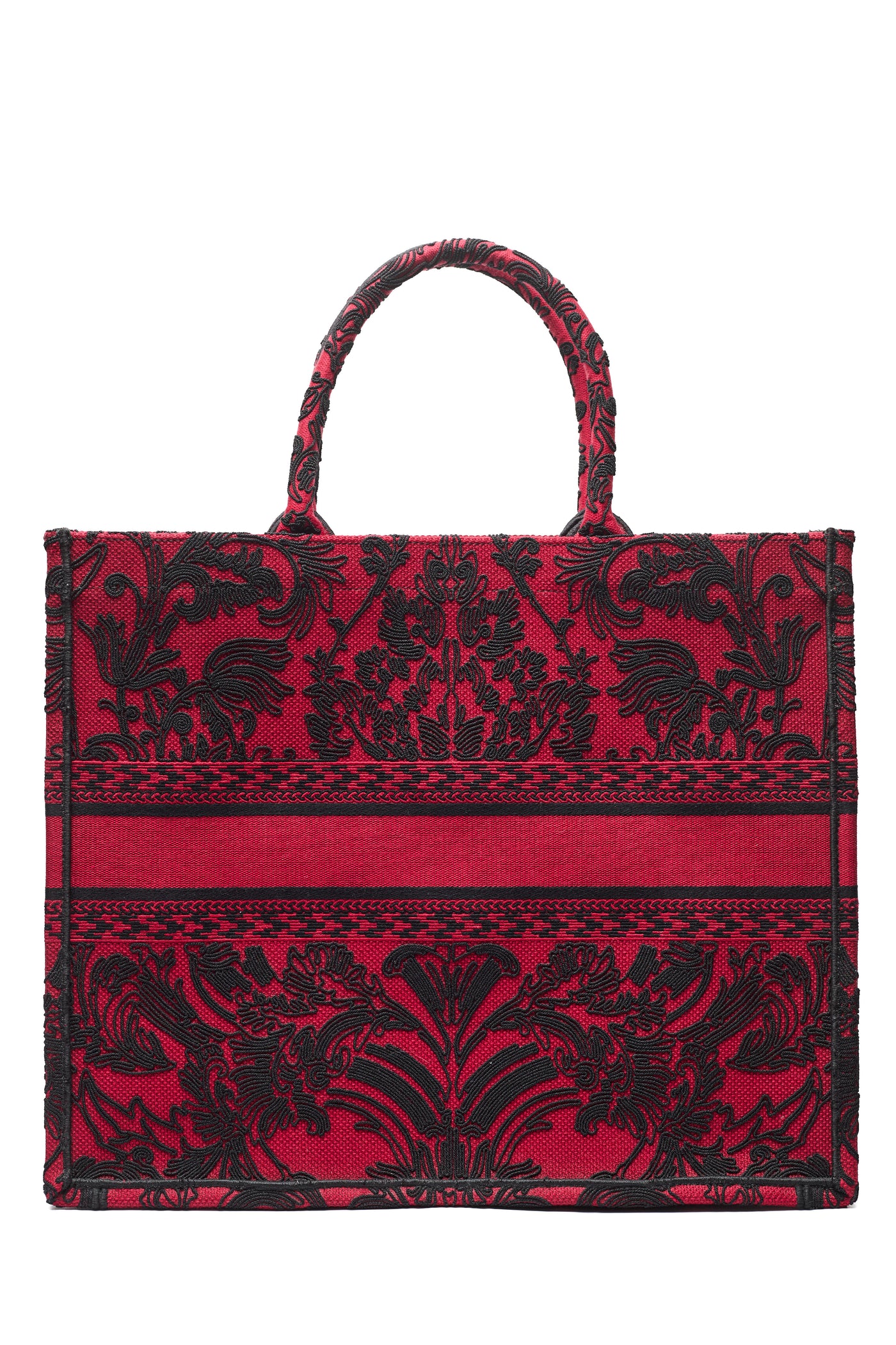 Christian Dior Red Large Book Tote