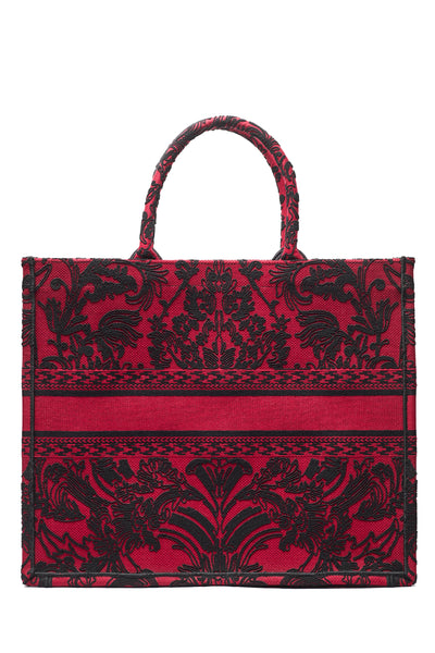Christian Dior Red Large Book Tote
