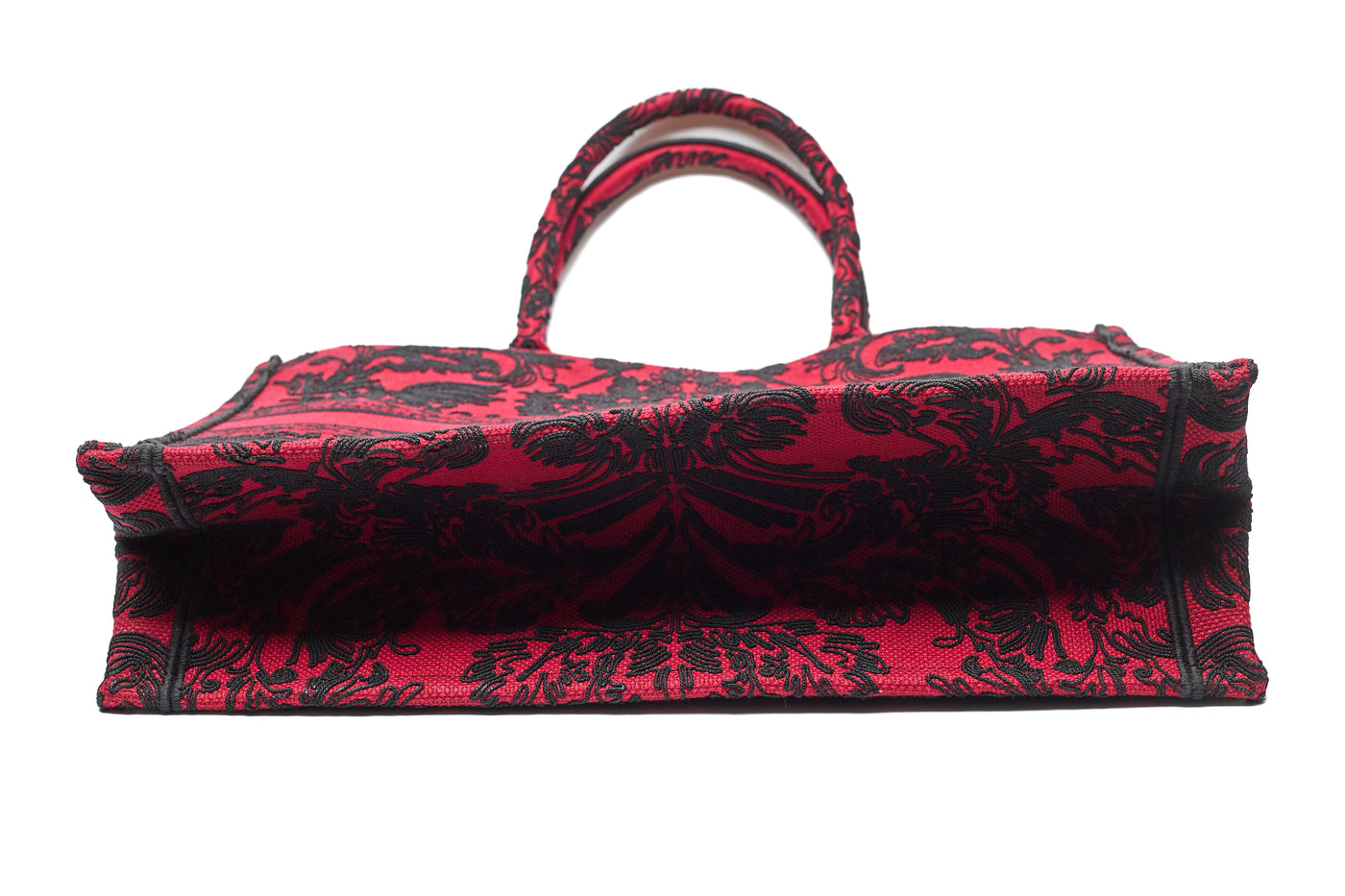 Christian Dior Red Large Book Tote