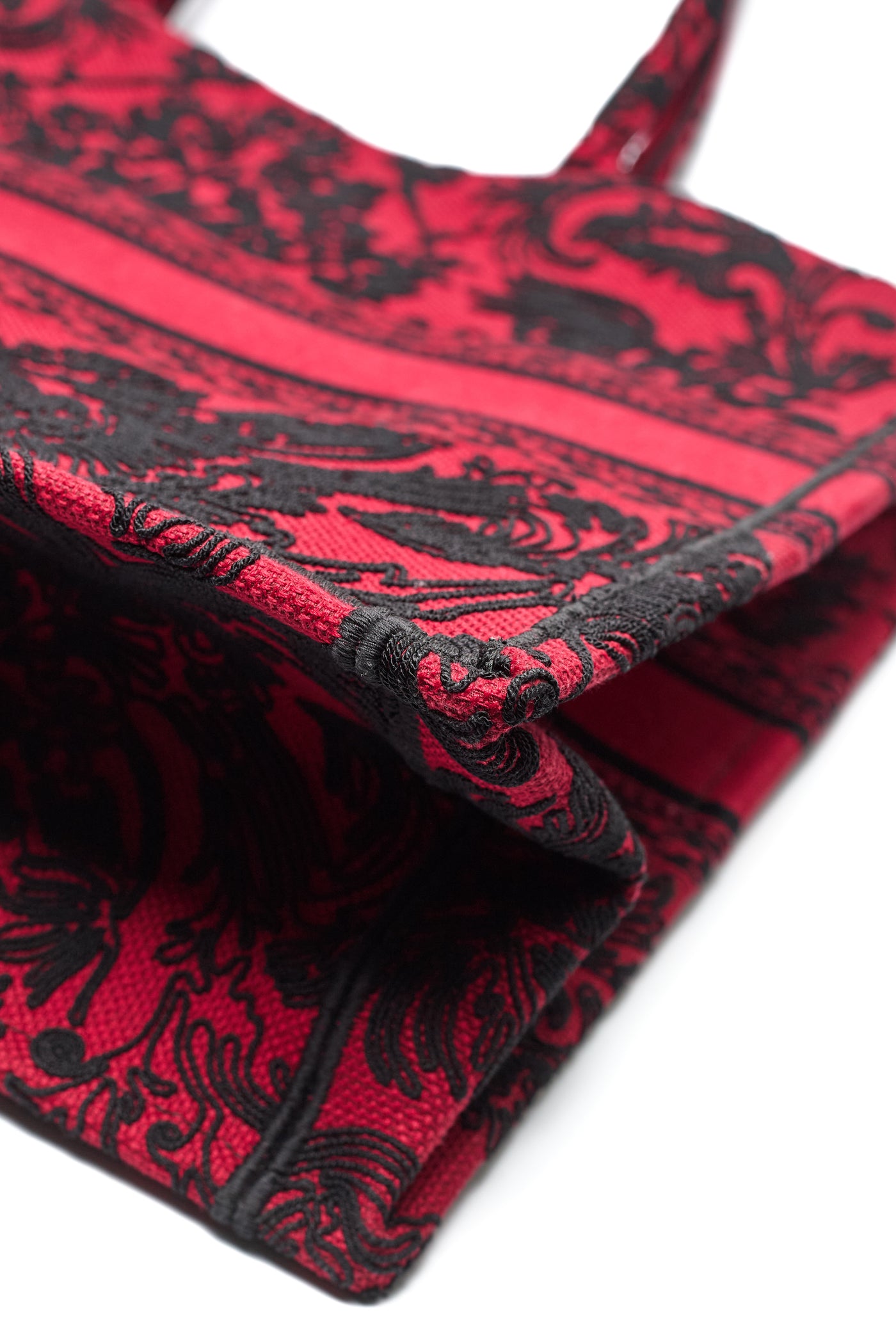Christian Dior Red Large Book Tote