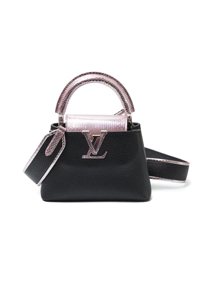 Louis Vuitton Capucine with Pink Python
