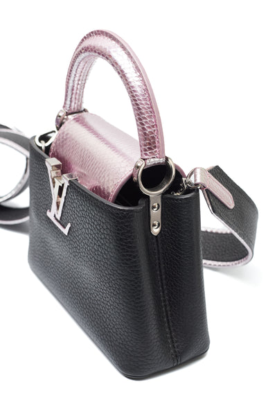 Louis Vuitton Capucine with Pink Python