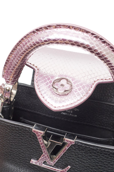 Louis Vuitton Capucine with Pink Python