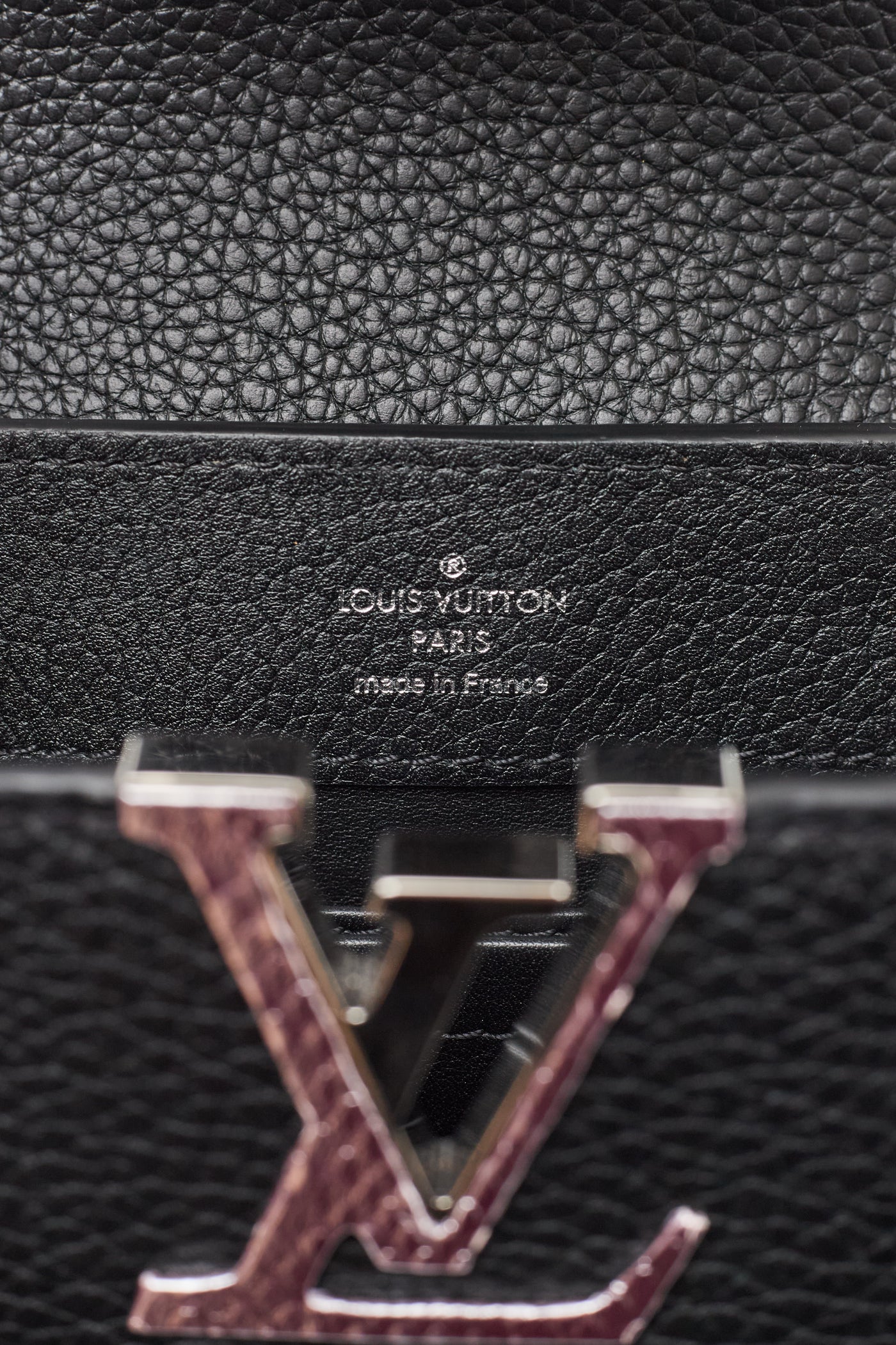 Louis Vuitton Capucine with Pink Python