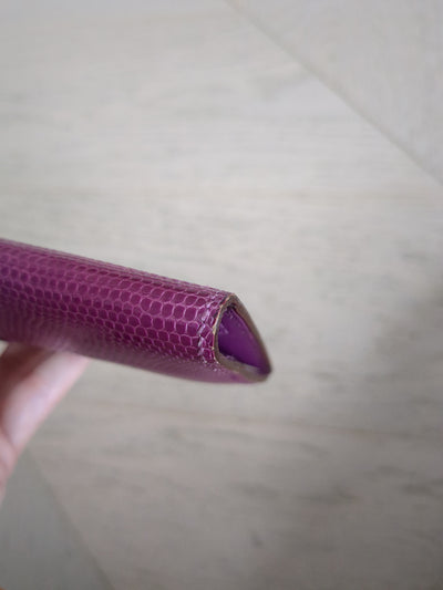 Hermes Bearn Bi-fold Lizard Wallet