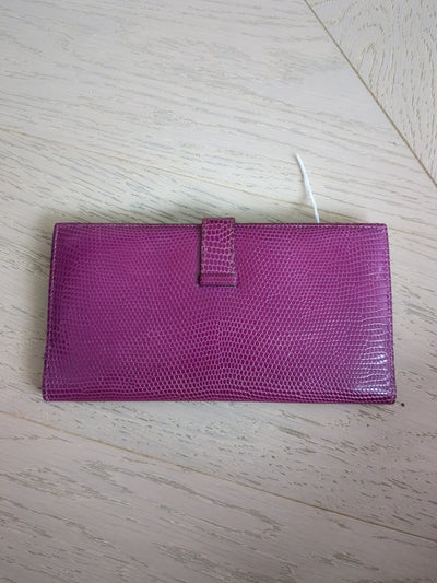 Hermes Bearn Bi-fold Lizard Wallet