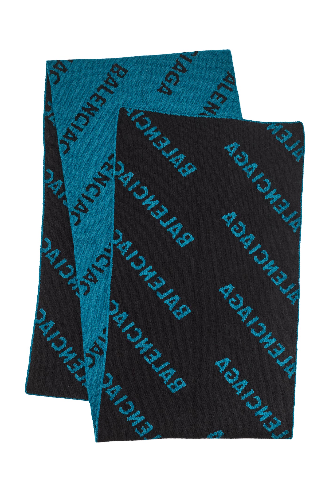 Balenciaga All Over Logo Scarf